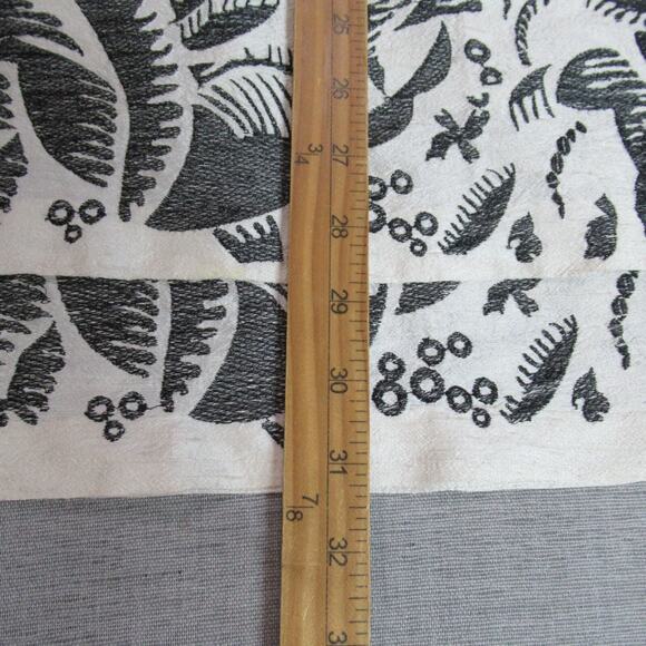 SUNO Dress Womens Size 2 Cream Black Floral Embroidered Quiet Luxury Rich Girl - Picture 7 of 12